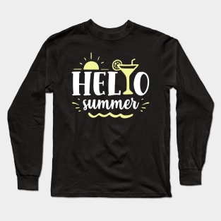 Hello Summer Long Sleeve T-Shirt